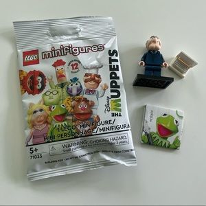 LEGOS Muppets Statler (or Waldorf) minifigure
